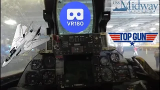 Real F14 Cockpit in VR180 3D 4K