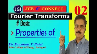 Properties of Fourier Transforms || 18mat31 || Dr Prashant Patil