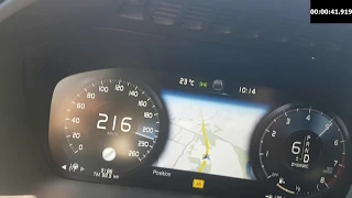 Volvo XC90 2018 T6 AWD 320 PS Acceleration 0-100 km/h & 0-227 km/h