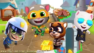 New in Talking Tom Gold Run - Superheroes Run Faster (Gameplay) MEDIEVAL Side HD 2017