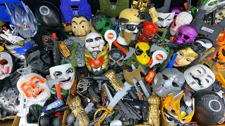 Super Collection of Toy Masks And Toy Guns - Shotguns, Hundreds of Legendary Masks & More/Scary