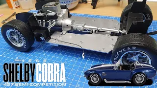 Agora Models 1965 Shelby Cobra 427 semi-competition 1:8 Scale - Pack 5 - Stages 32-40