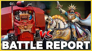 NEW Space Marines vs Astra Militarum | Live 40K Battle Report