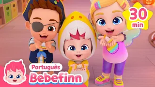 👻 🍬DOCES OU TRAVESSURAS | Halloween 🍬🎃 | + Completo | Bebefinn em Português - Canções Infantis