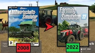 EVOLUTION OF FARMING SIMULATOR (history from 2008 to 2022) 🚜