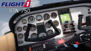 Flight1 Garmin GTN 750 GPS Review and Tutorial (FSX/FSX:SE/P3D)