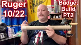 Ruger 10/22 Budget Project PT2-E R Shaw 18” Stainless Bull Barrel