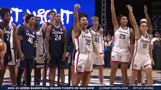 Azzi Fudd Puts On A CLINIC In UConn Huskies 3 Point Shooting Contest With Both Men's & Women's Teams