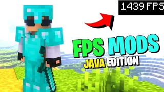 How To Boost Fps In Minecraft Java Edition | Minecraft Java FPS Mods | 1.16 - 1.20