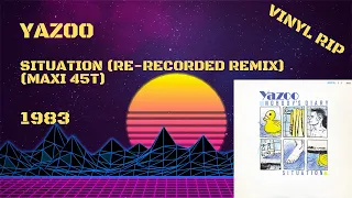 Yazoo - Situation (Re-Recorded Remix) (1983) (Maxi 45T)