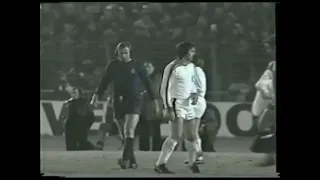 03/03/1976 European Cup Quarter Final 1st leg BORUSSIA MONECHENGLADBACH v REAL MADRID