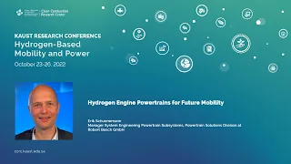 Erik Schuenemann: Hydrogen Engine Powertrains for Future Mobility