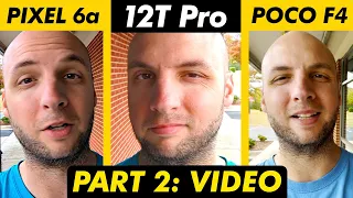 Xiaomi 12T Pro Camera Test Part 2 (Poco F4 VS Google Pixel 6a VS iPhone VS Galaxy S22 Ultra)