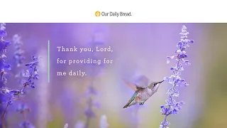 Birds of the Air | Audio Reading | Our Daily Bread Devotional | October 7, 2022