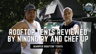 SLEEPING 8 HOURS IN A ROOFTOP TENT | NINONG RY AND CHEF JP