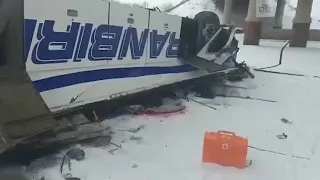 Автобус упал с моста в реку на лёд в Забайкалье. Девятнадцать человек погибли