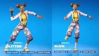 Lavendra Skin Showcase with Emotes and Dances | Fortnite Lavendra Skin