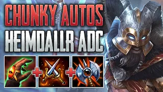 MAIN CHARACTER MODE! Heimdallr ADC Gameplay (SMITE Conquest A-Z)