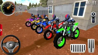 Motocross Bike Racing Video game - Dirt Motor Bikes Games #1 - Offroad Outlaws - Android Gameplay