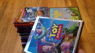 My Disney/Pixar Bluray And Dvd collection pt.1