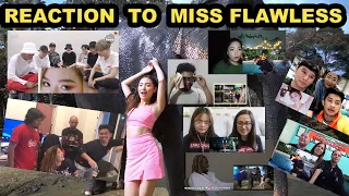 REACTION, NG TEAM PAYAMAN BTS, AT IBA PANG VLOGGERS SA MISS FLAWLESS  MUSIC VIDEO NI SACHZNA  !!!