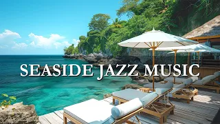 Seaside Bossa Nova Jazz - Music & Ocean Wave for an Energizing Morning, for Work, Study