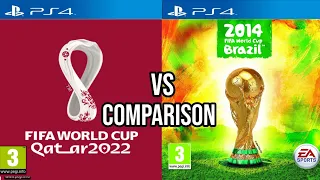 FIFA World Cup 2022 Vs 2014 PS4