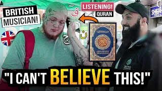 🥹 Very Emotional Quran REACTION - British Musician 🎶 🇬🇧 #otmfdawah