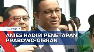 Hadiri Penetapan Prabowo-Gibran, Anies: Hormati Proses Bernegara, Makanya Kami Hadir