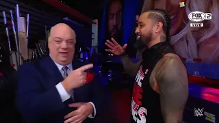 Jimmy Uso Salva Paul Heyman & Ataca a AJ Styles - WWE SmackDown 8/9/2023