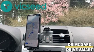 VICSEED 3 In 1 Universal Car Phone Mount | Drive Safe Drive Smart
