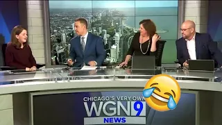 Top 4 Funny News Bloopers WGN