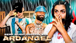 REACCIÓN ARCANGEL || BZRP Music Sessions #54 Tremendoo no tiene sentido 🔥