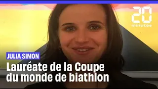 Julia Simon débriefe son titre mondial en biathlon