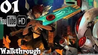 Transistor -  PC PS4 Walkthrough Gameplay - Part 1 HD 720P No Commentary