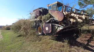 40yr old JD4400 Combine sat for DECADES..Is it to far GONE?