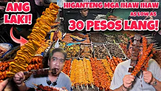 TRENDING GIANT IHAW IHAW NA DINUDUMOG SA TAGUIG | MANILA STREET FOOD | GIANT ISAW TUMBONG BBQ ETC