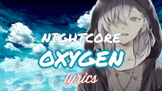 Nightcore - Oxygen | Jackson Wang | lyrics