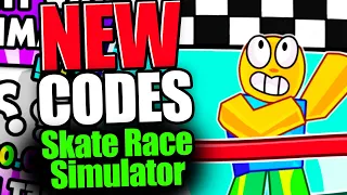 Skate Race Simulator CODES - ROBLOX 2023