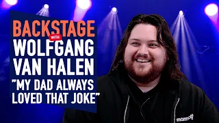 Exclusive Backstage Interview with Wolfgang Van Halen