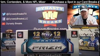 2021 Prizm Hobby Football Card 3 Box Partial Case Break #7   Sports Cards