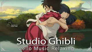 【 1 HOUR 】Studio Ghibli OST Songs Collection 🌿 Ghibli Cello Relaxing 🌷 The Boy and The Heron