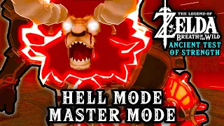 This Breath of the Wild Mod got even HARDER?? HELL MODE Ancient Test of Strength