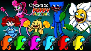 어몽어스 | Top AMONG US Vs. ALL BOSSES POPPY PLAYTIME CHAPTER 3 🌼 | Among Us Animation