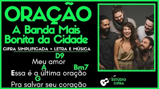 ORAÇÃO - A BANDA MAIS BONITA DA CIDADE l Cifra Simplificada Letra Música Como Tocar Violão Guitarra