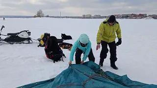 полетали и складываем параплан МК от Айгуль как  это сделать красиво и правильно))