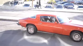 Chevrolet Camaro burnout fail