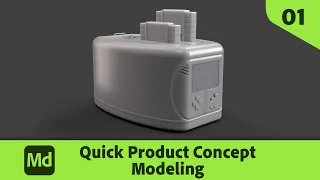 Quick Product Concept 01 - Modeling with Substance 3D Modeler | Adobe Substance 3D