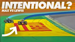 Did Verstappen Push Hamilton Wide Intentionally? | Brazilian GP | The F1 Breakdown