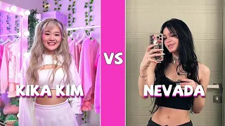 Kika Kim Vs Nevaaadaa TikTok Battle 2022 /#Kikakiim #Nevaaadaa #tiktokwisdom